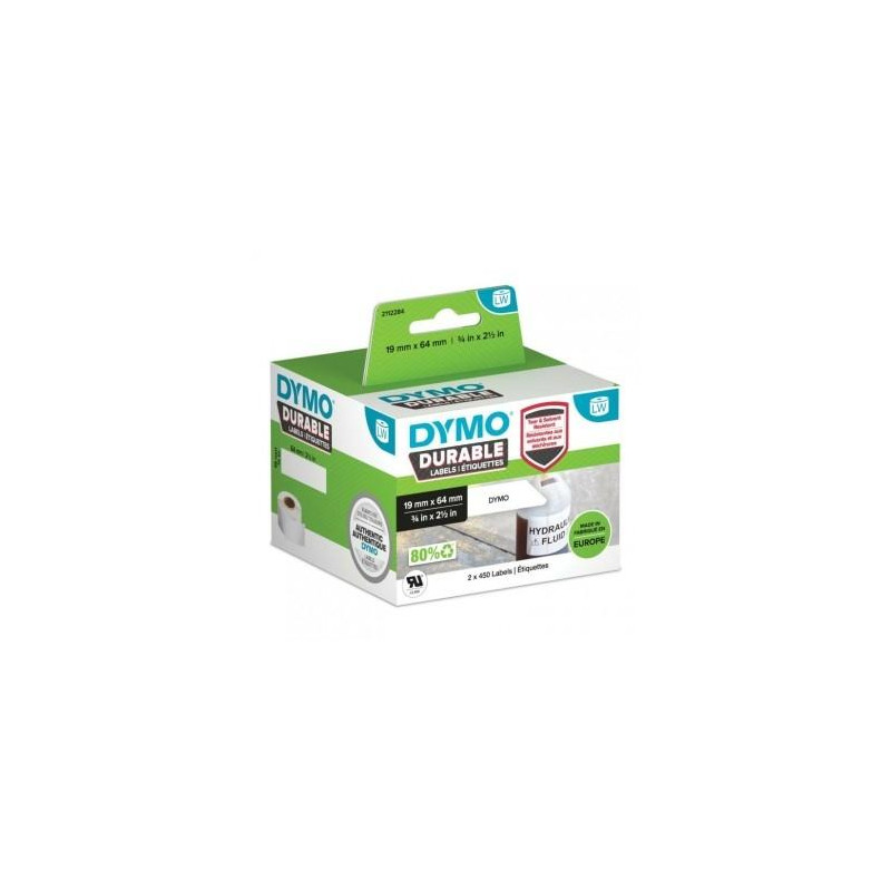 (2112284) DYMO CINTA DE ETIQUETAS INDUSTRIAL ADHESIVA RESISTENTE LABELWRITER DURABLE