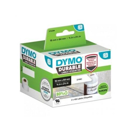 (2112284) DYMO CINTA DE ETIQUETAS INDUSTRIAL ADHESIVA RESISTENTE LABELWRITER DURABLE
