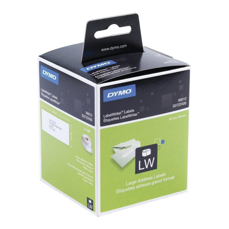 (S0722400) DYMO ETIQUETAS DE TRANSFERENCIA TERMICA LABEL WRITER 99012