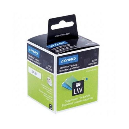 (S0722460) DYMO CINTA DE TRANSFERENCIA TÉRMICA 99017 BLANCO DE 50X12MM LABELWRITE 400