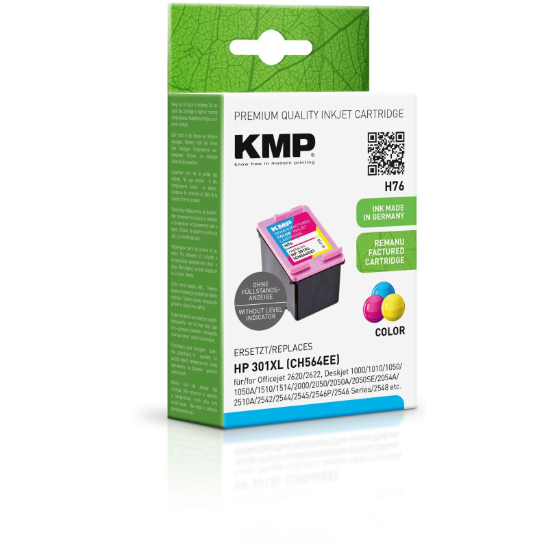 (CH564EE) TINTA KMP PACK 3 COLORES  C M Y DESKJET 1000 1050 1050 A 2000 2050 2050A 2050SE 2054A 2510A 3000 3050 3050A 3050...