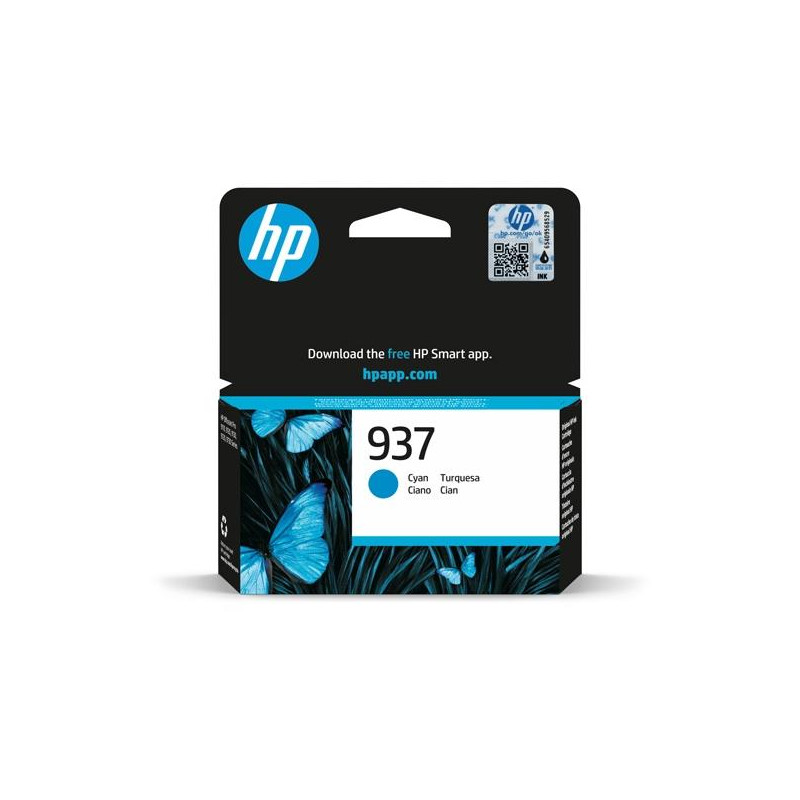 (4S6W2NE) HP TINTA CIAN OFFICEJET PRO 9110B