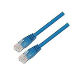 (A135-0241) AISENS CABLE DE RED LATIGUILLO RJ45 CAT.6 UTP AWG24 AZUL 0,5M