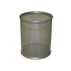 (317382) BISMARK PORTALÁPICES DE REJILLA REDONDO CROMADO