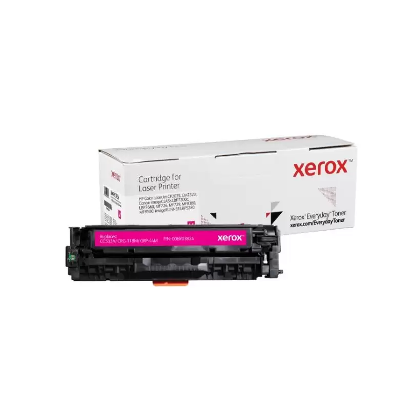 (006R03824) XEROX EVERYDAY TONER MAGENTA PARA COLOR LASERJET CP2025 (CC531A - CRG118C - CPR44M)
