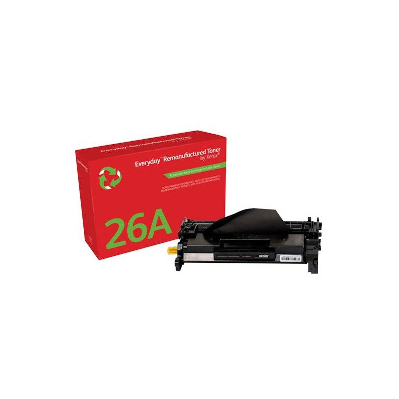 (006R03463) XEROX EVERYDAY REMANUFACTURED TONER NEGRO PARA HP LASERJET PRO M400 SERIES/M402D/DN/N - MFP M426DW/FDN/FDW - 26A...