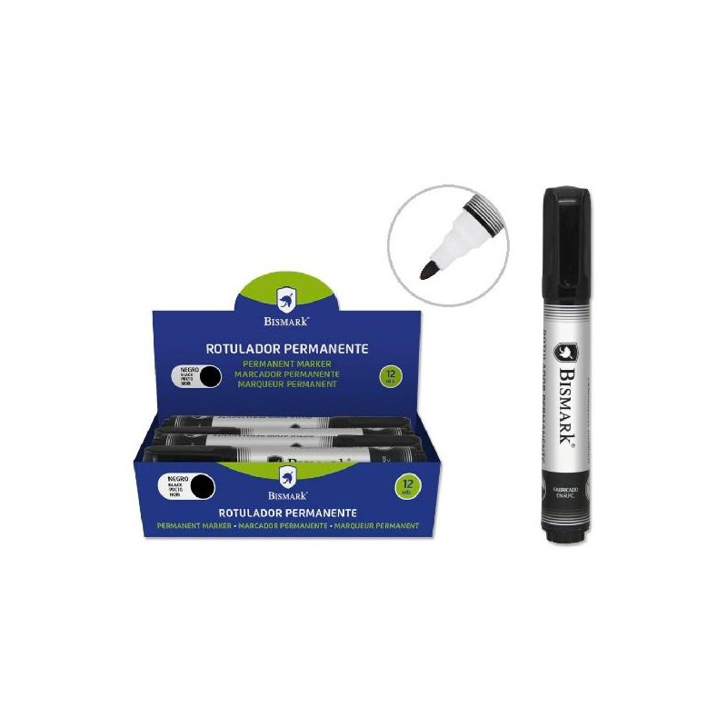 (314571) BISMARK ROTULADOR PERMANENTE PUNTA CÓNICA 1