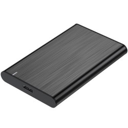 (ASE-2525B) AISENS CAJA EXTERNA 2,5" ASE-2525B 9.5MM SATA A USB 3.0/USB3.1 GEN1 NEGRO