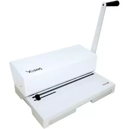 (3036OFI64) YOSAN ENCUADERNADORA ESPIRAL OFI 64 MANUAL PASO 5/1" HASTA 20 HOJAS