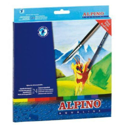 (AL000131) ALPINO LÁPICES DE COLORES AQUALINE ACUARELABLES 175MM ESTUCHE DE 24 C/SURTIDOS