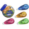 (327567) BISMARK CINTA CORRECTORA MINI 5MMX8M COLORES SURTIDOS