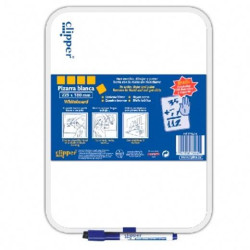 (PP0215GS) ALPINO PIZARRA BLANCA GRANDE 35X25CM CON ROTULADOR BLISTER
