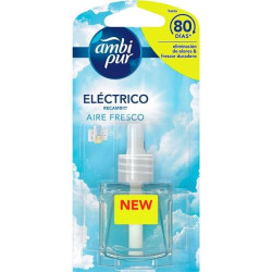 (AMBIPUR_1) AMBIPUR AMBIENTADOR ELÉCTRICO RECAMBIO AIRE FRESCO 21,5ML