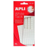 (11803) APLI MASILLA PRECORTADA REMOVIBLE WHITE TACK 75GR BLANCO