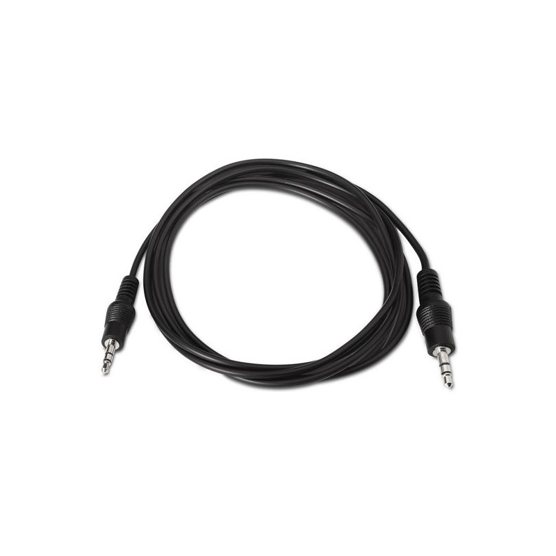 (A128-0142) AISENS CABLE AUDIO ESTÉREO JACK 3.5/M - JACK 3.5/M NEGRO 1