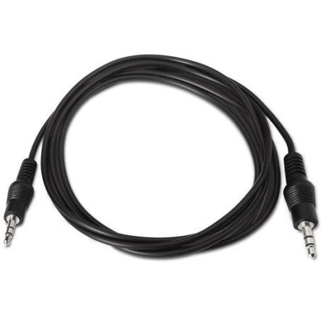 (A128-0142) AISENS CABLE AUDIO ESTÉREO JACK 3.5/M - JACK 3.5/M NEGRO 1
