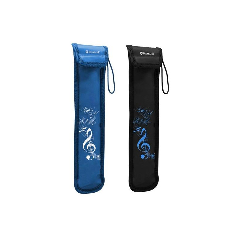 (332967) BISMARK FUNDA PARA FLAUTA MÚSICA CON ASA COLORES SURTIDOS