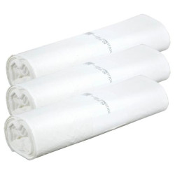 (08004) BOLSA DE BASURA DOMESTICA BELSACK G55 30L 54X60 BLANCA -ROLLO 20U-