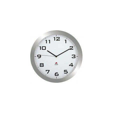 (ALHORISSIMO GS) ARCHIVO 2000 RELOJ DE PARED ANALÓGICO GRIS CON LENTE CRISTAL 55X380MM