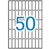 (01862) APLI ETIQUETAS ADHESIVAS 13X40MM MANUAL/IMPRESIÓN C/ROMOS 50 X 15H A5 BLANCO
