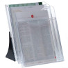 (6103 CS TP) ARCHIVO 2000 EXPOSITOR SOBREMESA ARCHIPLAY 3 COMPARTIMENTOS DIN A4 VERTICAL 200X240X315 MM CRISTAL TRANSPARENTE