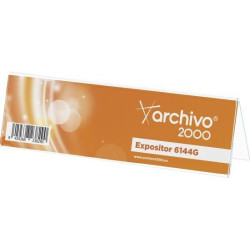 (6144G CS TP) ARCHIVO 2000 PORTANOMBRES SOBREMESA ARCHIVO 2000 "PREMIUM" ESPESOR 3 MM 50X210X60 MM