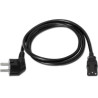 (A132-0167) AISENS CABLE ALIMENTACIÓN CPU CEE7/M - C13/H NEGRO 1
