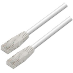 (A133-0198) AISENS CABLE DE RED LATIGUILLO RJ45 CAT.5E UTP AWG24 BLANCO 2