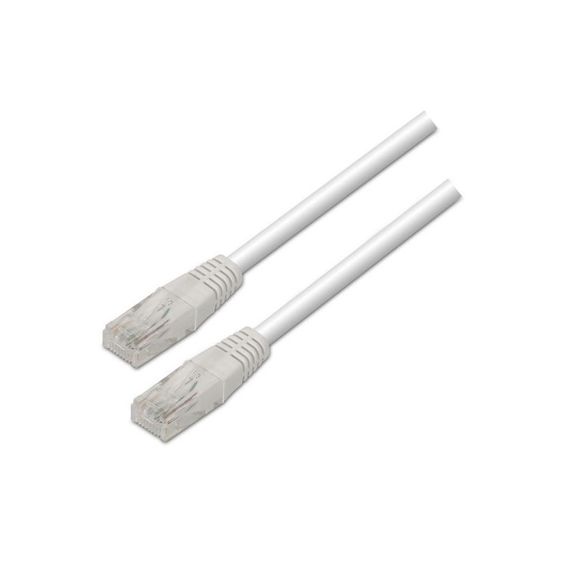 (A133-0198) AISENS CABLE DE RED LATIGUILLO RJ45 CAT.5E UTP AWG24 BLANCO 2