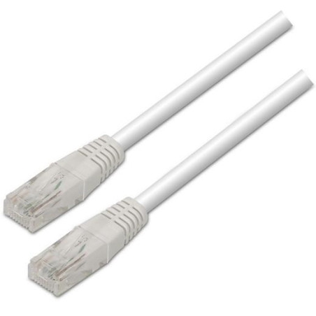 (A133-0198) AISENS CABLE DE RED LATIGUILLO RJ45 CAT.5E UTP AWG24 BLANCO 2