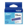 (BTAGF31) BROTHER CINTA DOMÉSTICA BTAG NEGRO SOBRE MORADO - PTN10, PTN20, PTN25BT - 12MMX4M