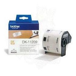 (DK11209) BROTHER ETIQUETAS PRECORTADAS DE DIRECCIÓN PEQUEÑAS 62X29MM (800 ETIQUETAS)