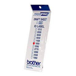 (ID1850) BROTHER ETIQUETA DE IDENTIFICACIÓN DE 18X50 MM - PACK DE 12 UNIDADES