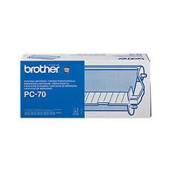 (PC70) BROTHER CARTUCHO + BOBINA NEGRO  T-72/74/76/78/84/94/96