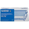 (PC70) BROTHER CARTUCHO + BOBINA NEGRO  T-72/74/76/78/84/94/96