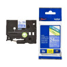 (TZE555) BROTHER CINTA ROTULADORA LAMINADA TEXTO BLANCO SOBRE AZUL - 24MMX8M
