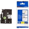 (TZEFX251) BROTHER CINTA ROTULADORA LAMINADA FLEXIBLE TEXTO NEGRO SOBRE BLANCO - 24MMX8M