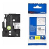 (TZESE4) BROTHER CINTA ROTULADORA LAMINADA DE SEGURIDAD TEXTO NEGRO SOBRE BLANCO - 18MMX8M