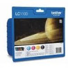 (LC1100VALBP) BROTHER TINTA  BK/C/M/Y DCP-385C - MFC-6490CW/5490CN - PACK 4 COLORES