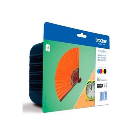 (LC129XLVALBP) BROTHER TINTA BK/C/M/Y MFC-J6520DW/J6720DW/J6920DW - PACK 4 COLORES