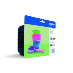 (LC221VALBP) BROTHER TINTA BK/C/M/Y DCP-J562DW - MFC-J480DW/J880DW - PACK 4 COLORES
