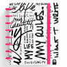 (66017179) CARCHIVO CUADERNO INGENIOX EDIT MY LIFE A5 80H 100GR CUADRÍCULA ROSA NEÓN