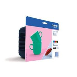 (LC227XLVALBP) BROTHER TINTA BK/C/M/Y/B DCP-J4120DW- MFC-J4420DW/J4620DW - PACK 4 COLORES