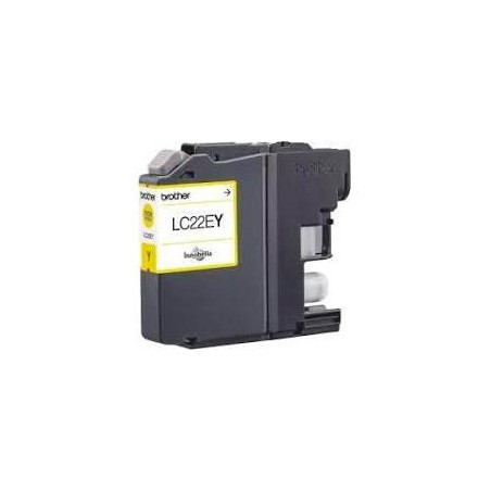 (LC22EY) BROTHER TINTA AMARILLO MFC-J5920DW