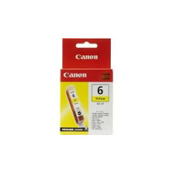 (4708A002) CANON TINTA AMARILLO PHOTO BCI 6E Y 13ML S- 800 820 820D 930D 9000 865 905D 950 965 990 6500 9100 9950 IP- 3000 ...