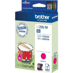 (LC22UMBP) BROTHER TINTA MAGENTA DCP-J785DW
