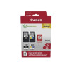 (5224B012) CANON TINTA ECOPACK BK+ C / M / Y + 50H PAPEL FOTOGRÁFICO 10X15 PARA PIXMA MG 2150/2250/3150/3250/3550/3650/3650...