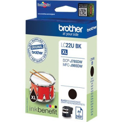 (LC22UBKBP) BROTHER TINTA NEGRO DCP-J785DW
