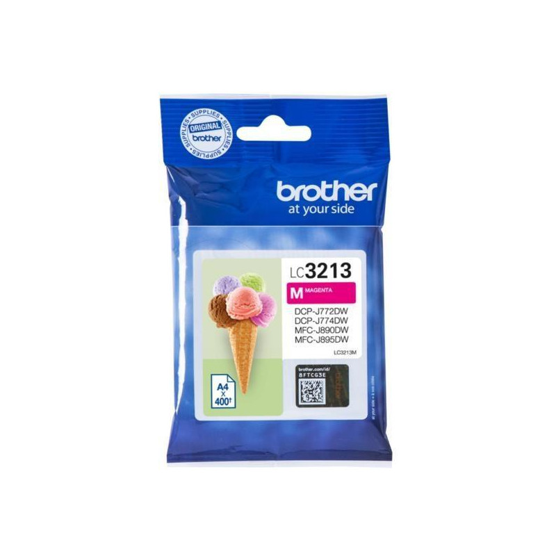 (LC3213M) BROTHER TINTA MAGENTA DCP-J572DW - MFC-J491DW/J497DW/J890DW/J895DW - ALTA CAPACIDAD