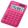 (MS-20UC-RD) CASIO CALCULADORA DE OFICINA SOBREMESA FUCSIA 12 DÍGITOS MS-20UC